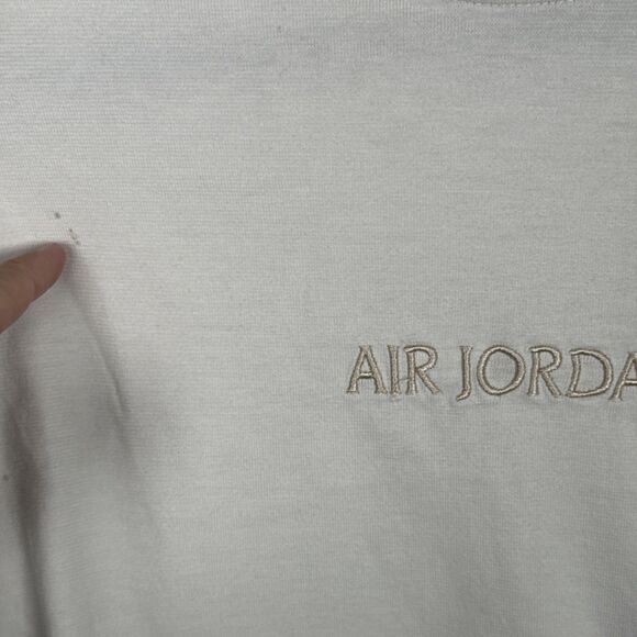 AIR‎ JORDAN PARIS SAINT-GERMAIN WM HERITAGE 85 SS CREW T-SHIRT Sz L - FLAW - Picture 11 of 16